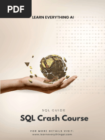 SQL Crash Course
