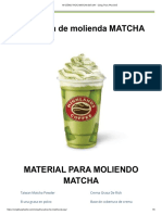 4# Công Thức Matcha Đá Xay - Công Thức Pha Chế