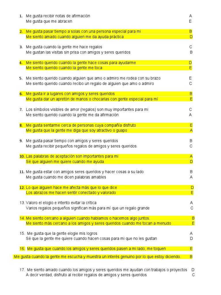 5 Love Languages | PDF