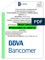 Operación de Credito Bancomer