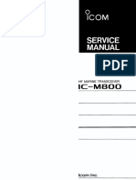 Service Manual Icom Ic-M800