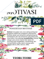 Teori Motivasi PPT 2020