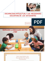 Discapacidad Intelectual y El POI Prog Individualizado