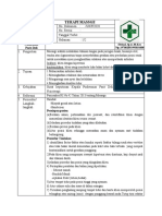 Sop Terapi Massge Terbaru