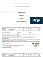 Planeación de Educación Física