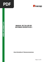Download Manual de Taller de Sistemas Operativos I 2009- Linux v4 by Javiercito Ignacio Medina SN60122623 doc pdf