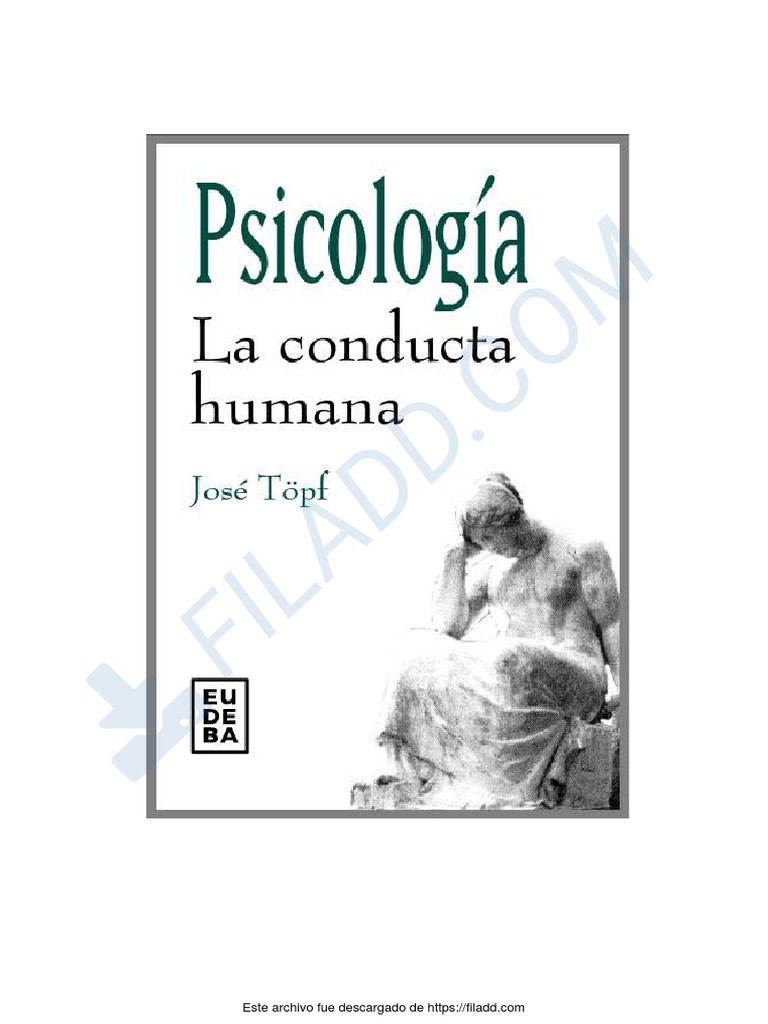 La Conducta Humana Jose Topf PDF