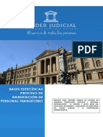 Bases Específicas Proceso de Habilitación de Personal Transitorio