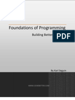 Foundations of Programming