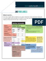 Efh Food Label Example Large