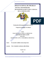 Evaluación desempeño docente IE Virgen Guadalupe