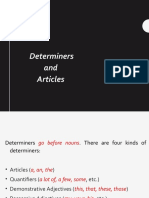 P5 Articles and Determiner
