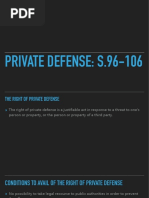 Private Defense