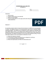 ACTIVITY 2 - Statement Analysis