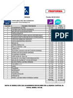 Proforma5 2022