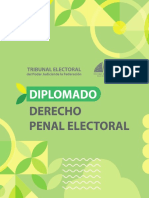 Diplomado en Derecho Penal Electoral