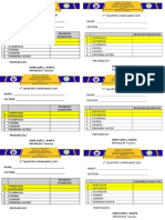 1ST QUARTER COMPLIANCE SLIP