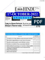 News Analysis - 17th October 2022