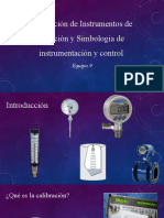Calibración de Instrumentos de Medición y Simbología de Instrumentación y Control