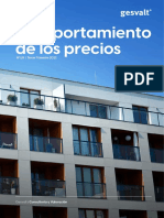 Comportamiento precios vivienda España T3 2022