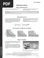 Balancing Valve Sizing - TA-1