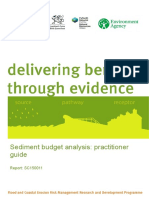 Sediment Budget Analysis Practitioner Guide - Report