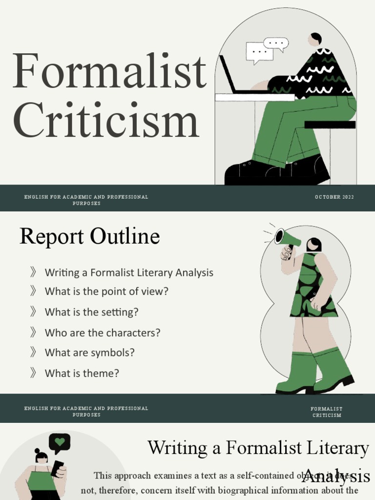 Writing a Formalist Literary Analysis | PDF | Narration | Cognition