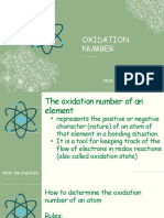 Oxidation Number