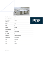 Island Laboratory Table