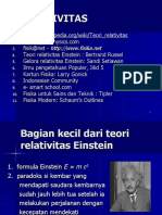 Teori Relativitas Einstein