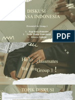 Bahasa Indonesia Kel 1