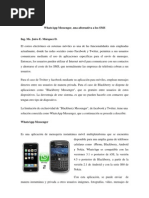 Download WhatsApp Messenger by Jairo E Mrquez D SN60125888 doc pdf
