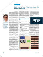 Marcado CE electrónicos