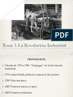 4º ESO Tema 3. La Revolución Industrial