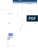 Stresses in Shafts Torsion Angular Deflection