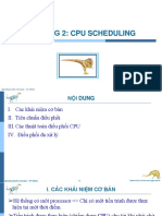 Chuong 2 - CPU Scheduling