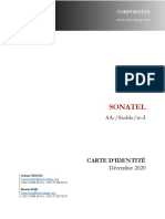 SONATEL - Carte Identite - DÃ©cembre 2020