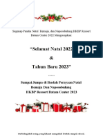 Tata Ibadah Natal Rena