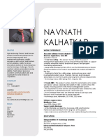 Navnath Kalhatkar Java Resume