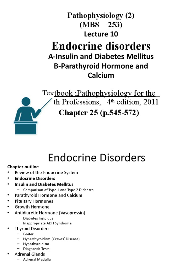 Endocrine Disorders And Diabetes Overview Pdf Endocrine System