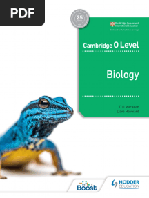 Cambridge O Level Biology (D. G. Mackean, Dave Hayward)