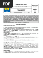 ACENTUAÇÃO GRÁFICA - 2 ANO - CED 14