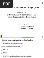 IoT-Lecture-10 - Networking and Communication - III