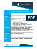 01PDO L2 Authorised Gas Tester AGT