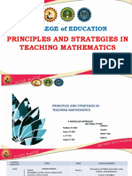 Principles and Strategies in Teaching Math For Students