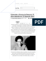 Entrevista A Simone de Beauvoir