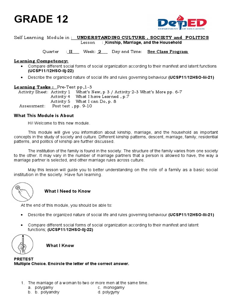 Understanding Referred Marriage Forms | PDF | Family | Marriage