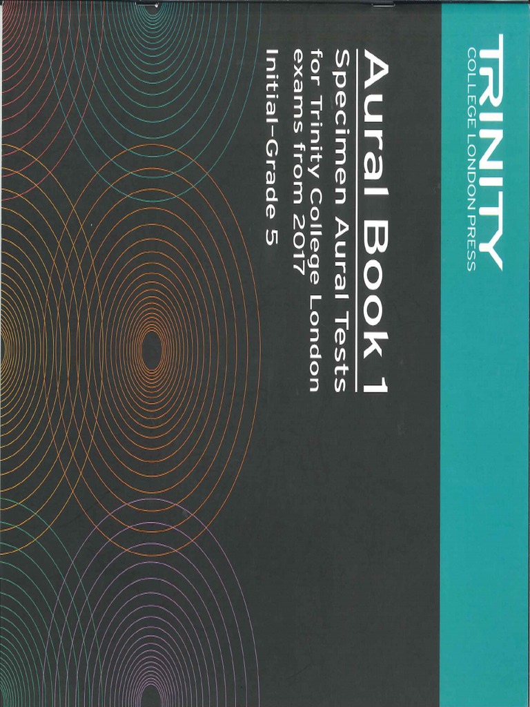 Trinity aural book 1 pdf