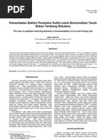 Download Jurnal Pemanfaatan Bakteri Untuk Bekas Tambang Batu Bara by Radinal Arham SN60129503 doc pdf