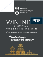 Invitation - WIN INDIA SUMMIT - 2022